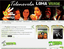 Tablet Screenshot of fundacionluciernaga.org